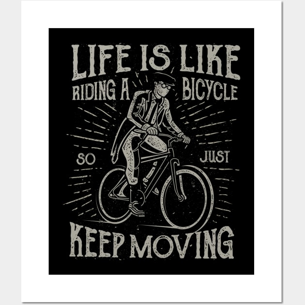 Life is just like riding a bicycle cheap